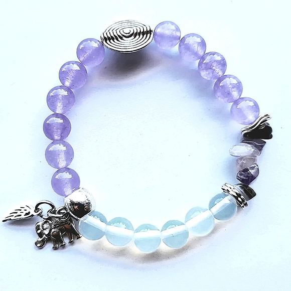 Elastic handmade bracelet - Picture 1 of 2